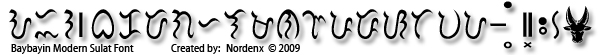 Baybayin Modern Sulat Font