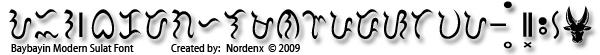 Baybayin Modern Sulat Font