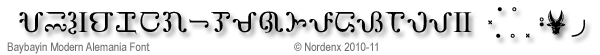 Baybayin Modern Alemania Font