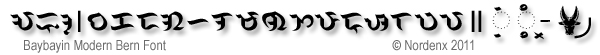 Baybayin Modern Bern Font