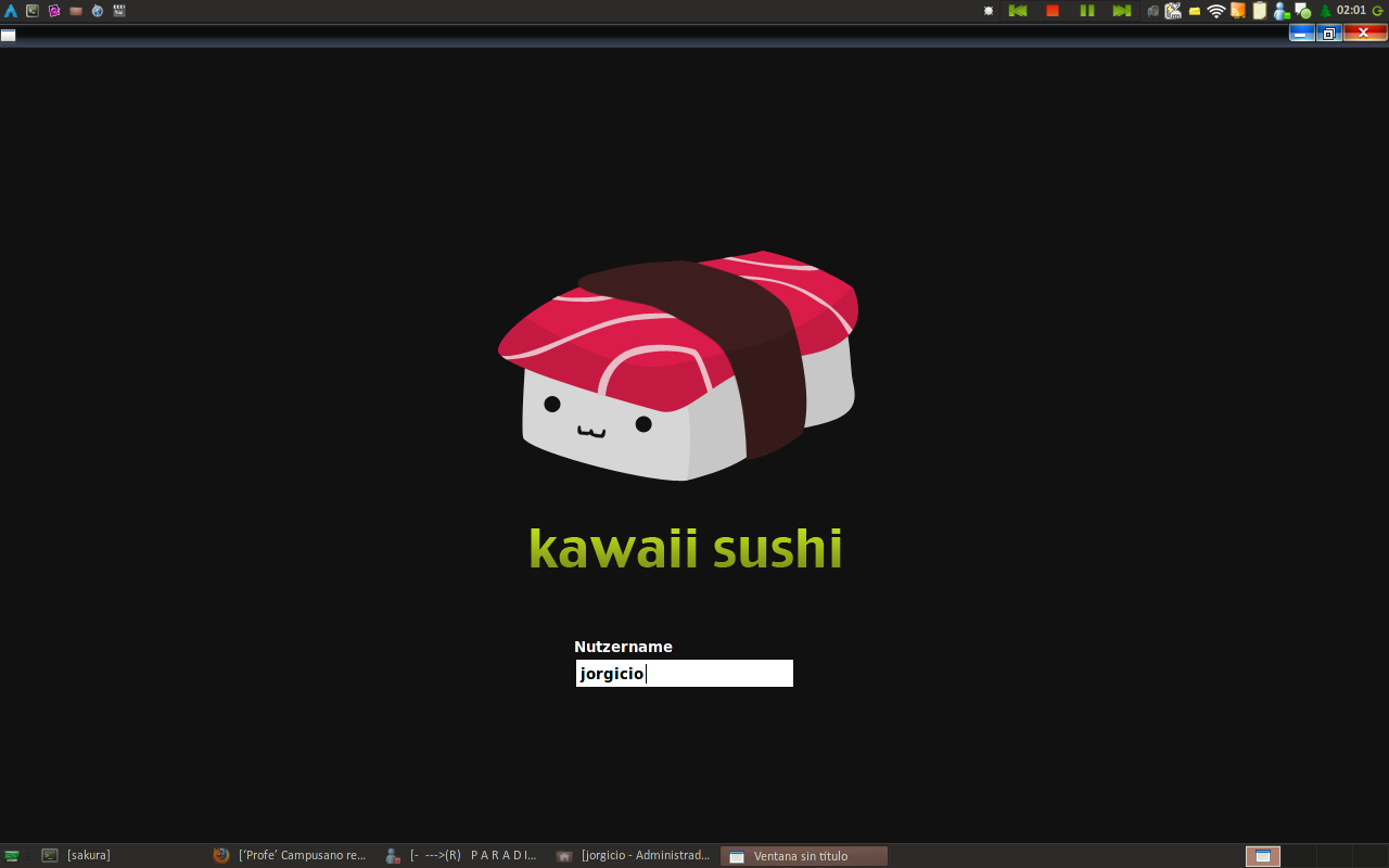 Sushi Kawaii - SLiM Theme