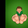 Edd's Foot Tease! (Video)
