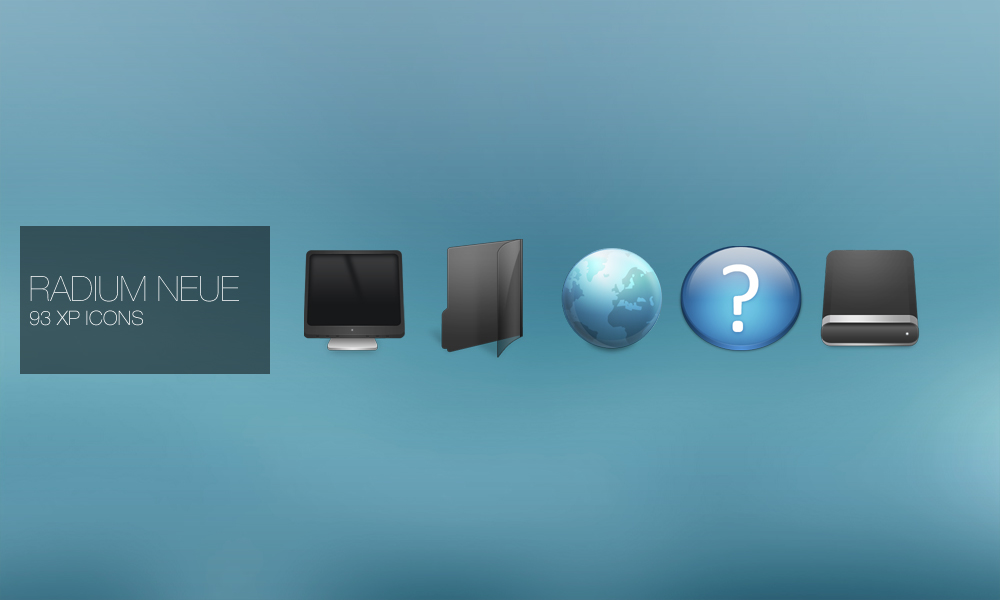 Radium Neue XP Icons