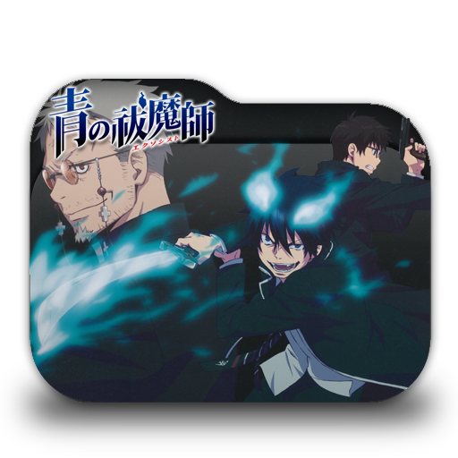 Ao no Exorcist Folder Icon