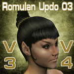 Romulan Updo 01 for V4 V3