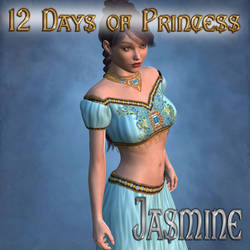 12 Days of Princess -Jasmine by mylochka
