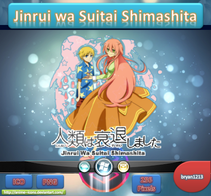 Get Wallpaper Jinrui Wa Suitai Shimashita Ico And Png By Bryan1213 On Deviantart For iPhone
