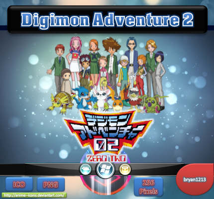 Digimon Adventure 2 ICO and PNG by bryan1213 on DeviantArt