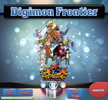 Digimon Frontier ICO and PNG