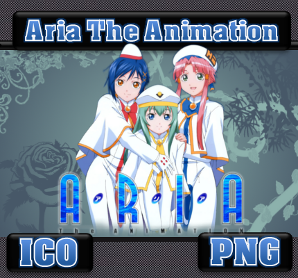 Aria The Animation V2 ICo and PNG