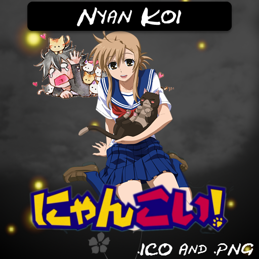 Nyan Koi ICO and PNG