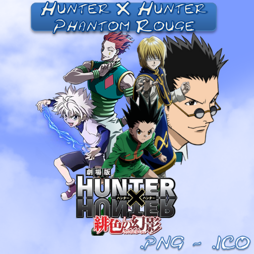 Hunter x Hunter Phantom Rouge Movie ICO and PNG