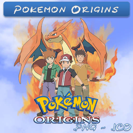 Pokemon Origins ICO and PNG