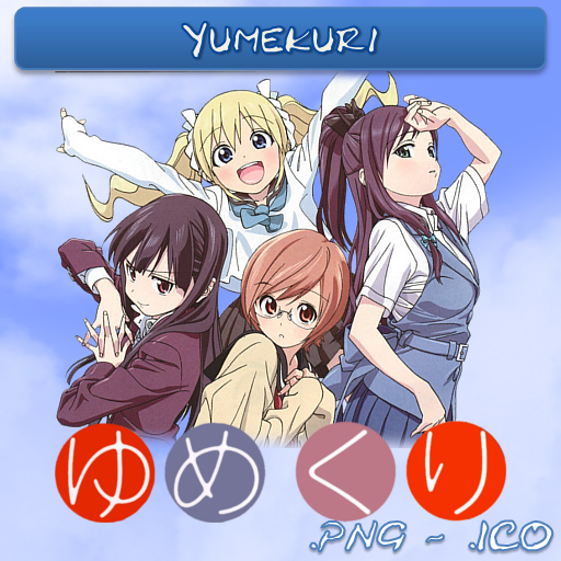 Yumekuri ICO,PNG and Folder