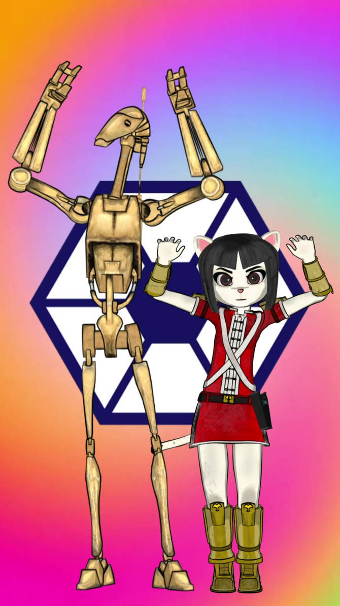 Battle droid dances Caramelldansen by Kirifuki on DeviantArt
