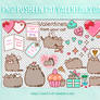 Pack png - Pusheen Cat Valentine's Day [Cian05]