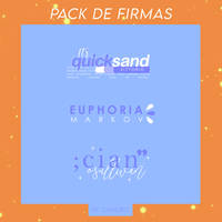 Pack de firmas Chlorine.psd ByCian05