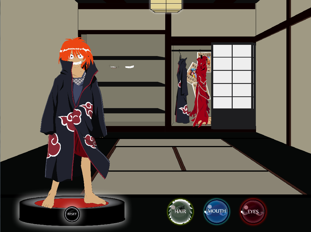 Anime dress up game - Incomplete