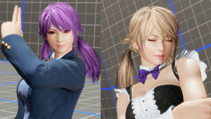 (DL) DoA6 Amy's Pigtails (Ayane)