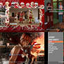 [DL v1.5] DoA6 Xmas BG/Character Select Overhaul