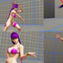 (Free DL) DoA6 Scathach Crisis Bikini (Kasumi)