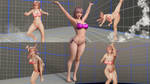 (DL) DoA6 Strip Bikini SFW Non-Breakable (Honoka) by PerfectDark023