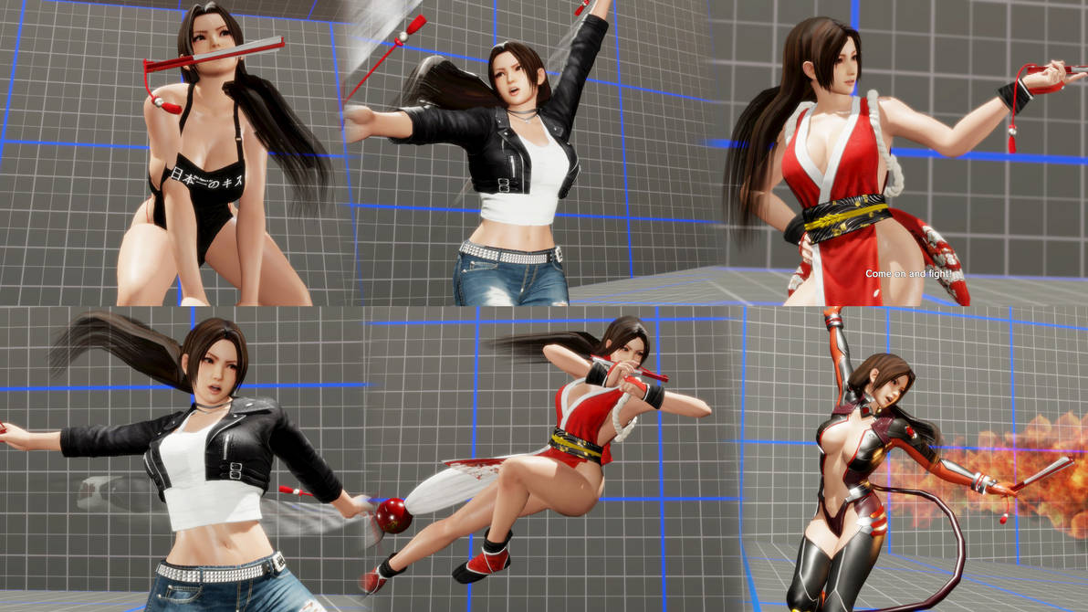 (Free DL) DoA6 Loose Hair 1 (Mai Shiranui)