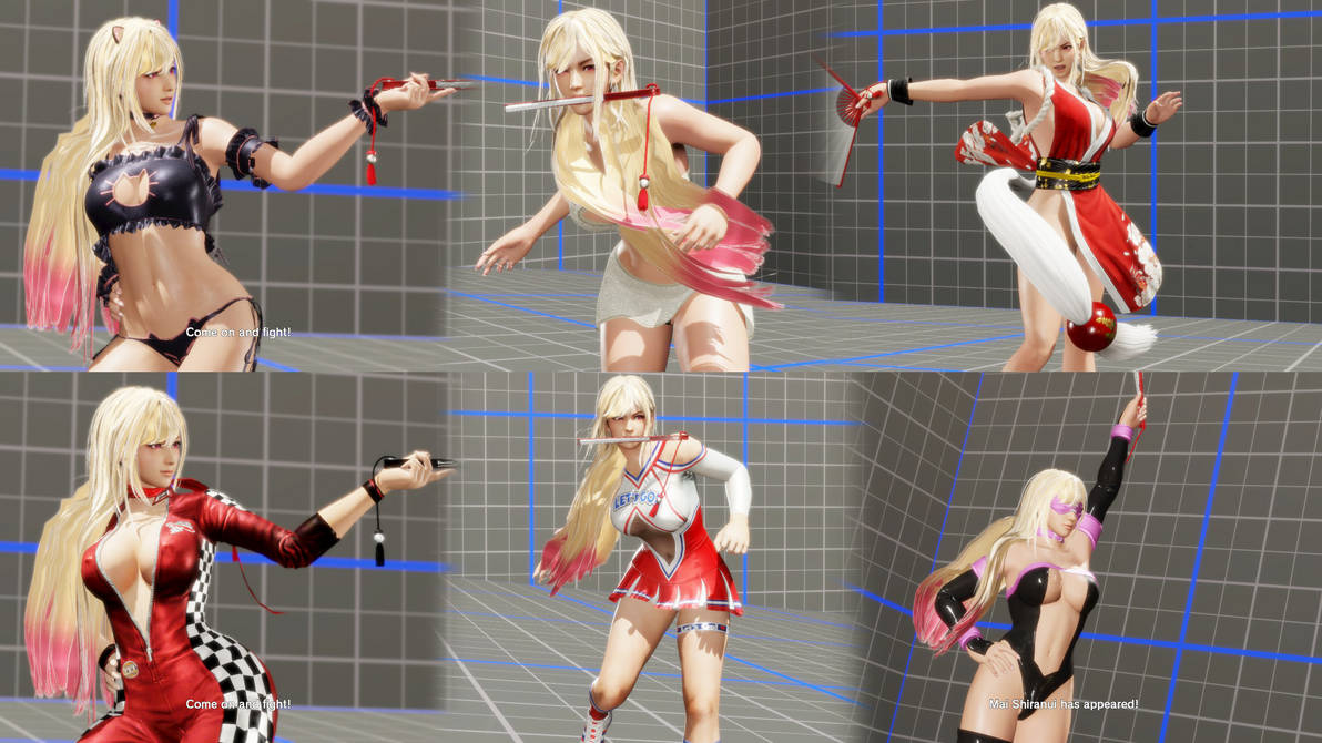 (Free DL) DoA6 Marin Kitagawa Hair (Mai Shiranui)