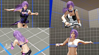 ($10) DoA6 Messy Kitsune Hair Short (Ayane)