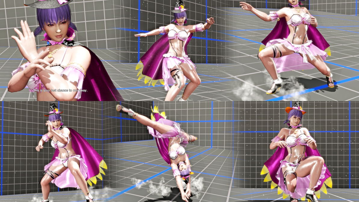 (DL)DoA6 Halloween 24 DoAXVV Charm Witch 1 (Ayane)