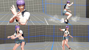 (DL) DoA6 Duke Nukem Kate Holsom Cosplay (Ayane)