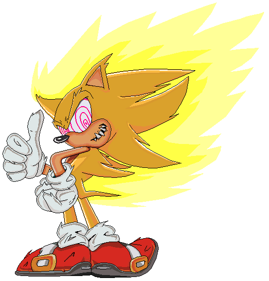 Fleetway Super Sonic - Sonic X by Estefanoida on DeviantArt