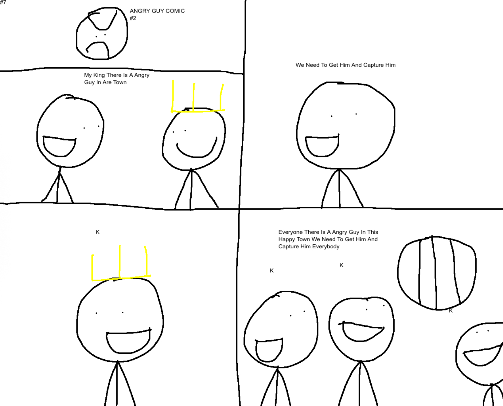 Angry Guy Comic #2 by UnknownNameForever on DeviantArt