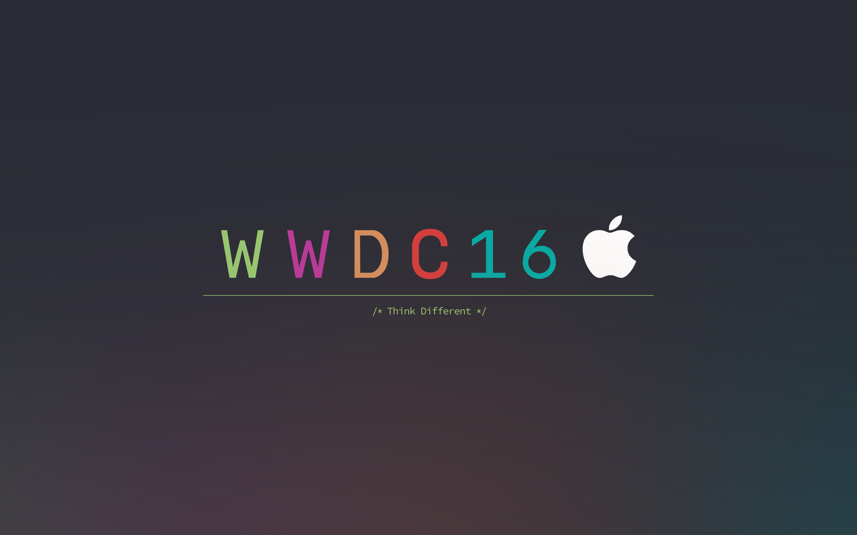 Apple Wwdc 2016 Desktop Wallpaper By Dhanushparekh On Deviantart