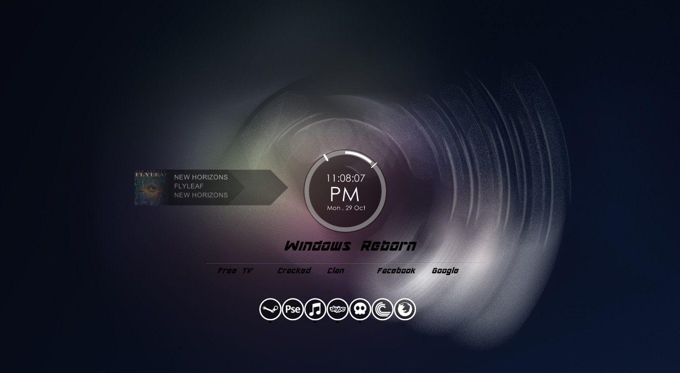 windows reborn rainmeter