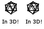 Stereoscopic Icosahedron