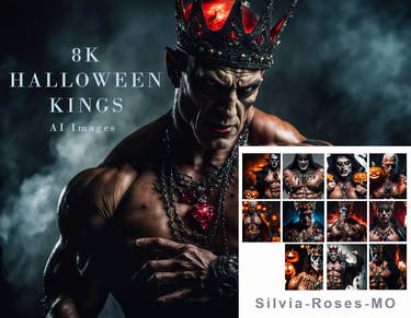 Halloween KINGS 1152 x 896 px- 8K AI Images