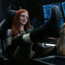Batgirl Bat Cave Foot Relaxation
