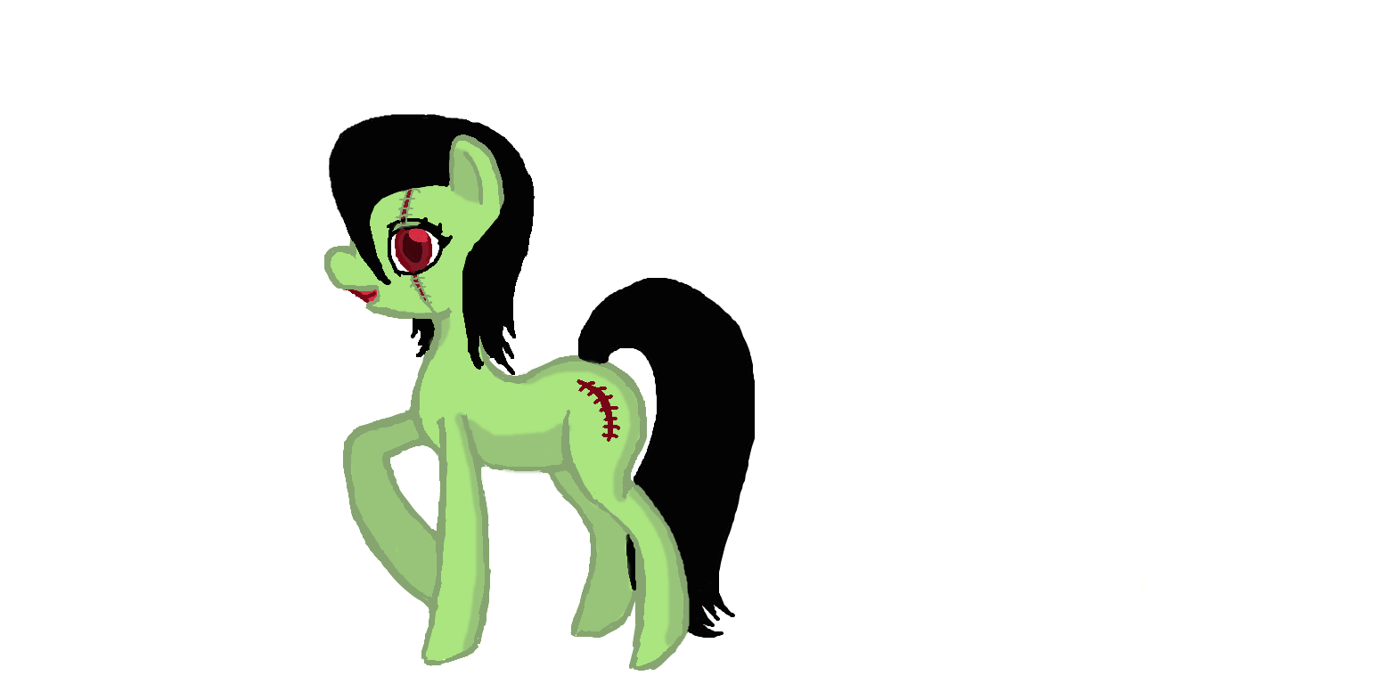 Commission - The Zombie [Pony Version] by Moonrose95 on DeviantArt