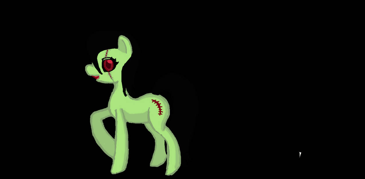 Commission - The Zombie [Pony Version] by Moonrose95 on DeviantArt