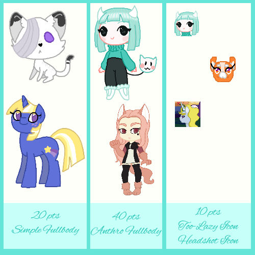 Commission Info [Temporary] by Moonrose95 on DeviantArt