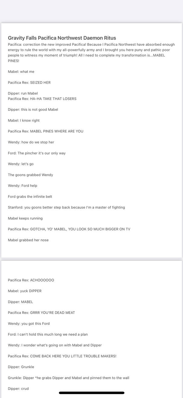 Gravity Falls Pacifica Northwest Daemon Ritus by muchhddh on DeviantArt