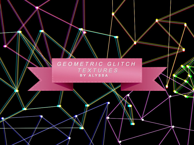 Geometric Glitch Texture Pack By Alyssamichelle719 On Deviantart