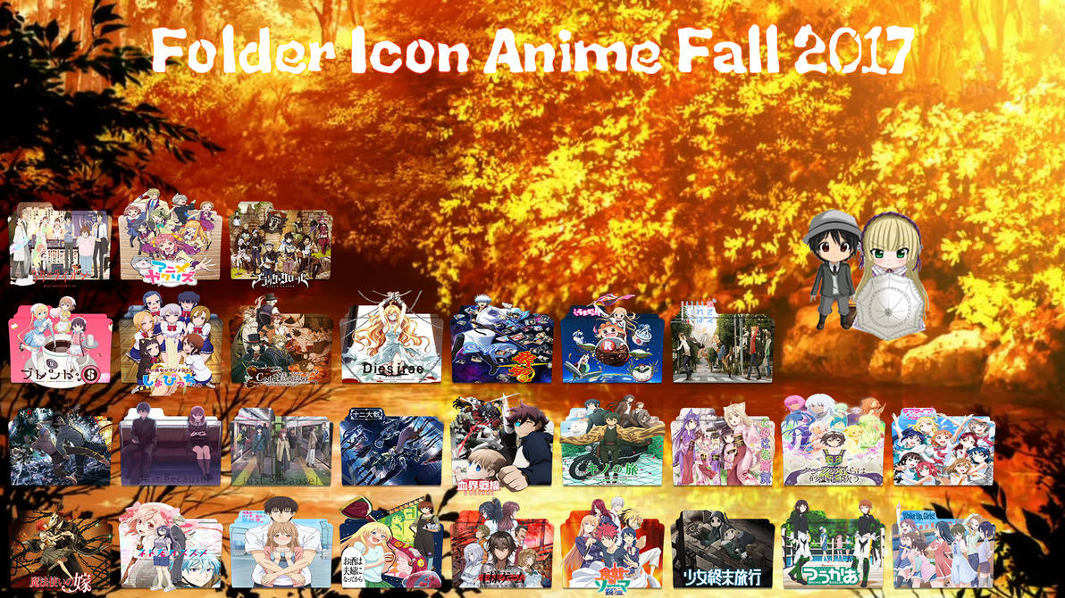 Folder Icon Anime Fall 2017 By Kujoukazuya On Deviantart