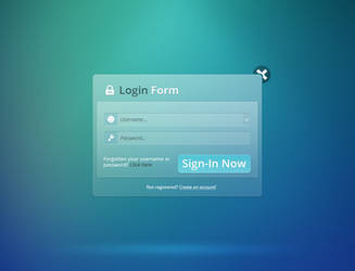 Website (5) Login WITH PSD