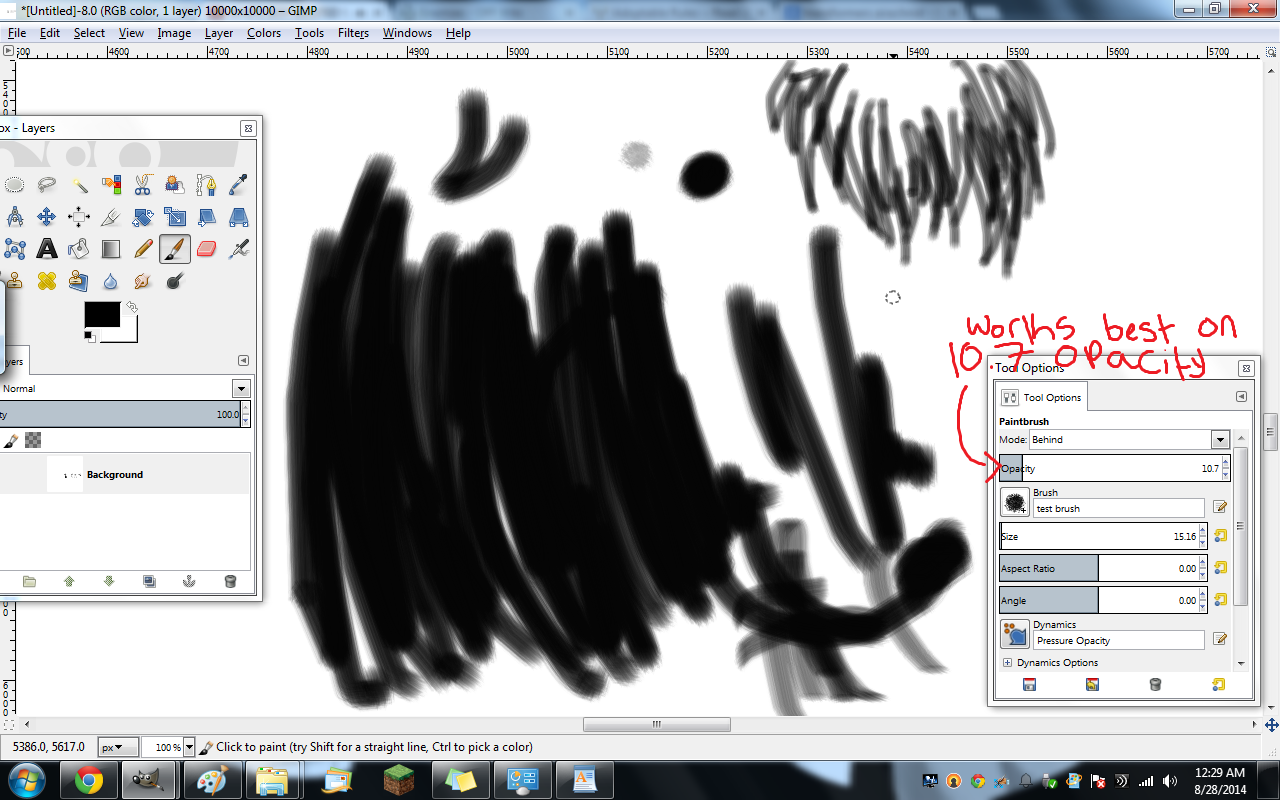 Gimp brush (for hair) F2U by Paradoxpony on DeviantArt