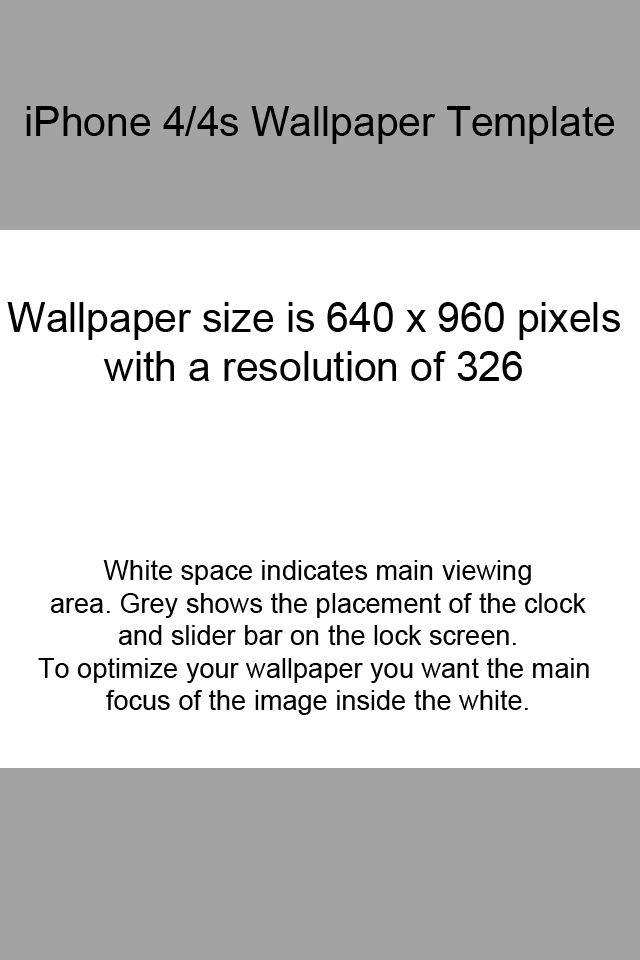 Iphone 4 4s Wallpaper Template By Hassified On Deviantart You can easily make any picture fit the wallpaper on your iphone by customizing your phone's (or the photo's) display. deviantart