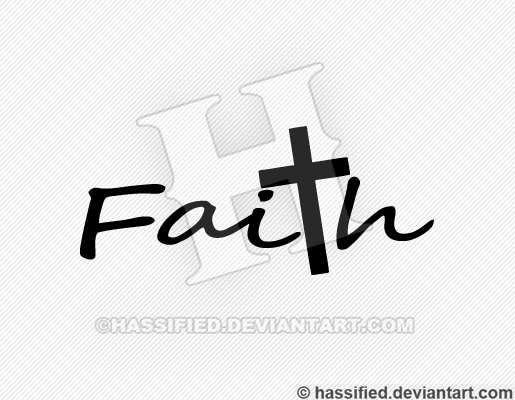 Faith Cross SVG Cut File