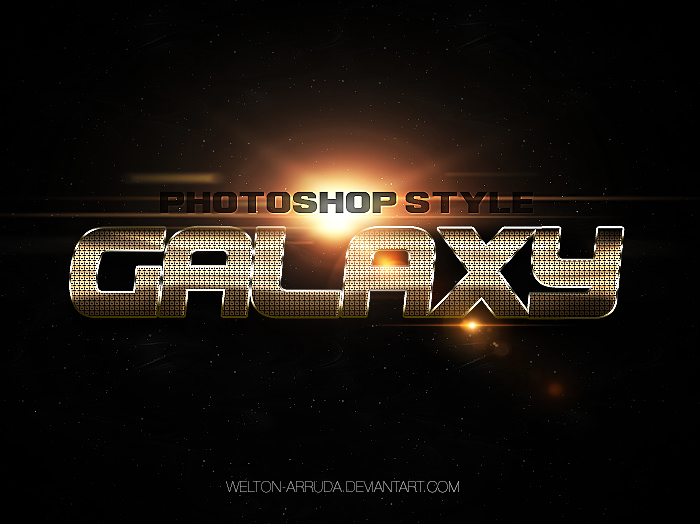 Galaxy Photoshop Style