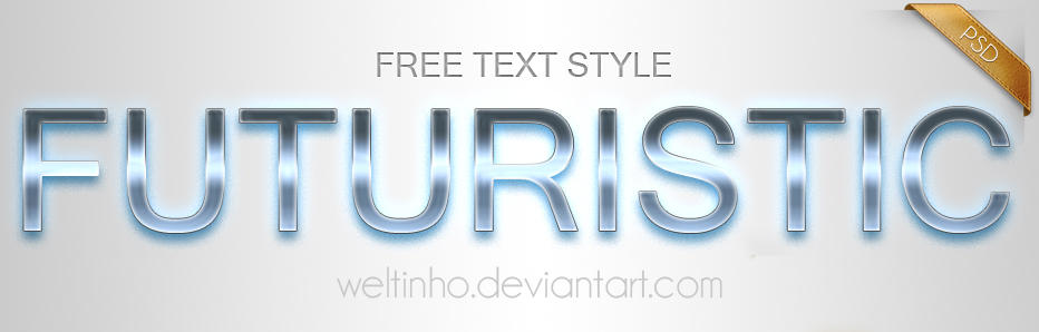 Futuristic Text Styles